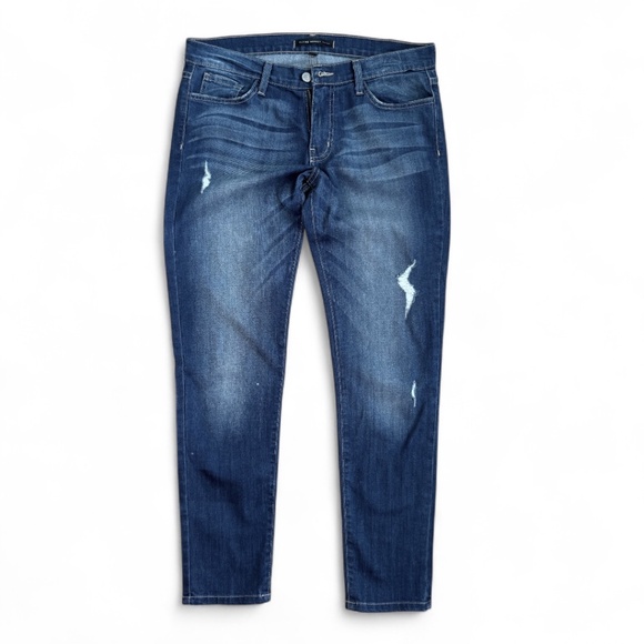 Flying Monkey Platinum Distressed Skinny Jeans - Size 27 - Picture 2 of 8